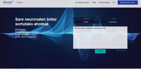 Elhuyarren TTS neuronala